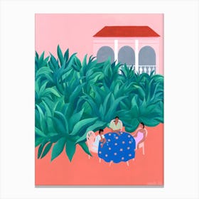 The Succulent Garden Canvas Print