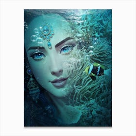 Mermaid 33 Canvas Print