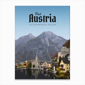 Austrian Alps Canvas Print