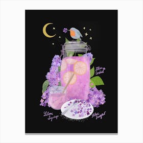 Lilac Season Canvas Print