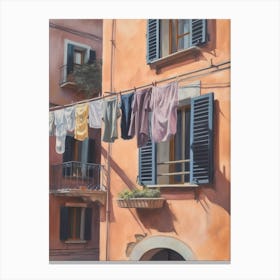 Laundry Poems 7 Canvas Print