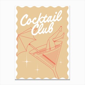Cocktail Club Canvas Print