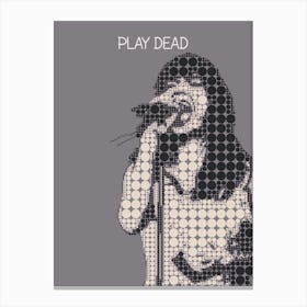 Play Dead Bjork Canvas Print