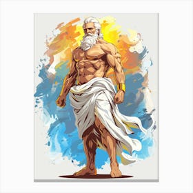 Greek God Canvas Print