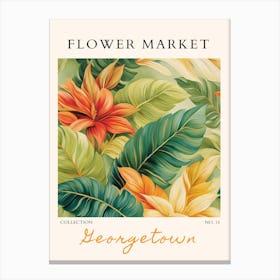 Flower Market 79 Canvas Print