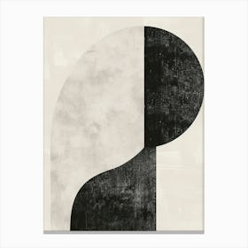 Terrebonne Stone Park Bauhaus Minimalist Canvas Print