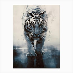 White Tiger 2 Canvas Print