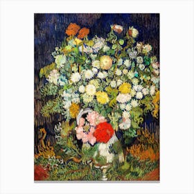 Bouquet Of Flowers In A Vase, Vincent Van Gogh Canvas Print