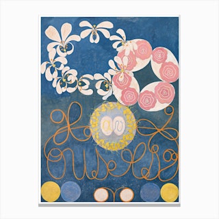 The Ten Largest No 1   Childhood, Hilma Af Klint Canvas Print