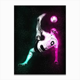 Erling Haaland Bicycle Kick Canvas Print