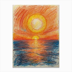 Sunset Canvas Print