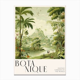 Botanique Fantasy Gardens Of The World 41 Canvas Print