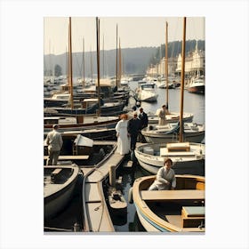 The Old Marina ~Reimagined 38 Canvas Print