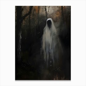 Ghost In The Woods 6 Canvas Print