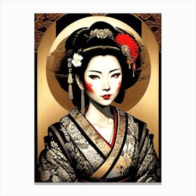 Geisha 29 Canvas Print