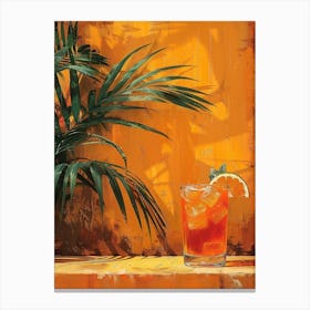 Tequila Sunrise Canvas Print