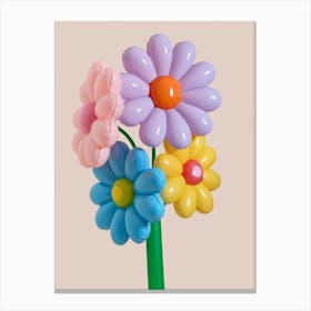 Dreamy Inflatable Flowers Daisy 2 Canvas Print