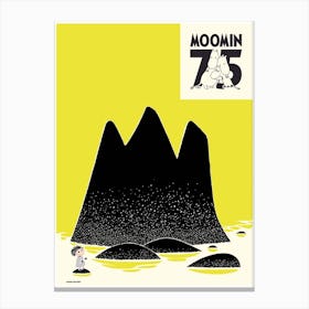 The Moomin Colour Collection 75 Years Canvas Print