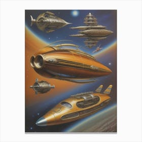 Ancient Space Shuttle Canvas Print