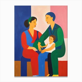 Family Portrait Canvas Print