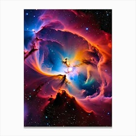 Nebula 80 Canvas Print