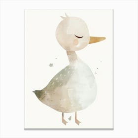 Charming Nursery Kids Animals Duckling 2 Canvas Print