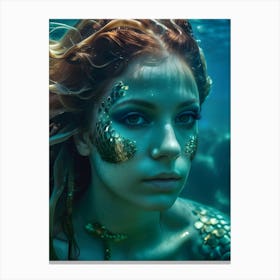 Mermaid-Reimagined 93 Canvas Print