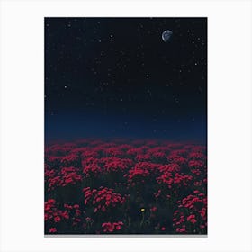 Field Of Poppies Canvas Print