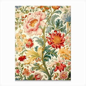 Floral Pattern 14 Canvas Print