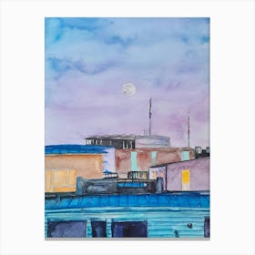 Atardecer Canvas Print