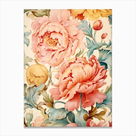 Floral Wallpaper 227 Canvas Print