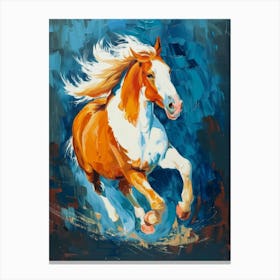 Horse Running 10 Canvas Print