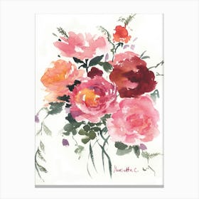 Flower Series11 Canvas Print