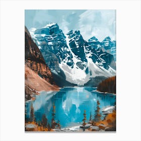Mountain Lake 1 Canvas Print