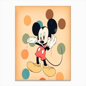 Mickey Mouse 4 Canvas Print