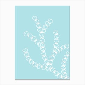 Coral Branch 1 Canvas Print