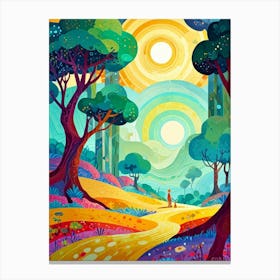 Forest 5 Canvas Print