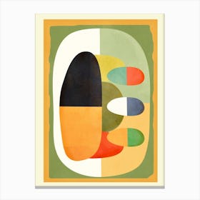 Modern Abstract Geometric Art 25 Canvas Print