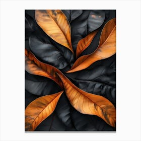 Abstract Leaves 25 Canvas Print