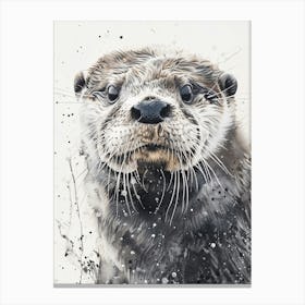 Otter 1 Canvas Print