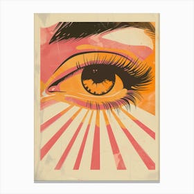 Eye Of The Sun Canvas Print