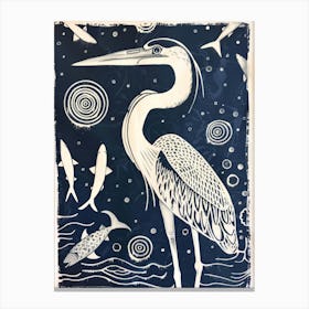 Heron 4 Canvas Print