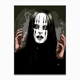 joey jordison slipknot band 1 Canvas Print