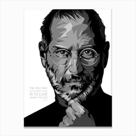 Steve Jobs Quote Canvas Print