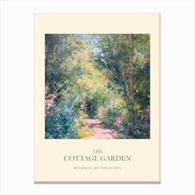 Cottage Garden Poster Wild Bloom 9 Canvas Print