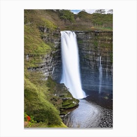 High Force Waterfall, United Kingdom Majestic, Beautiful & Classic (2) Canvas Print