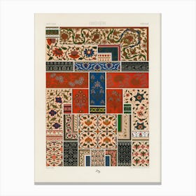 Indian Pattern, Albert Racine 3 Canvas Print