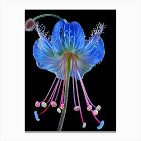 Blue Flower 3 Canvas Print