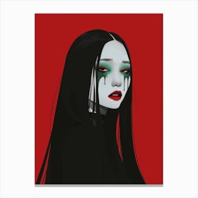 Gothic Girl Canvas Print