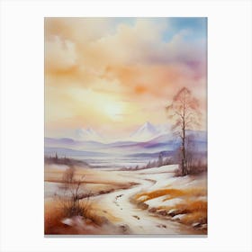 Landscape Painting 7 Canvas Print